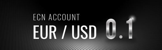 ECN account EUR / USD 0.1 image